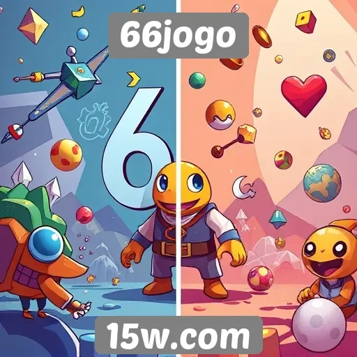 Comparativo entre jogos populares e desconhecidos no 66jogo